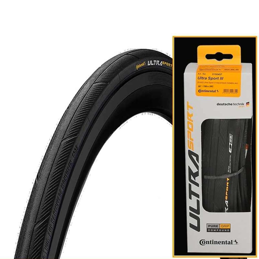 Continental Road Bike Bicycle Cycling Tire Ultra Sport III 700 X 23C