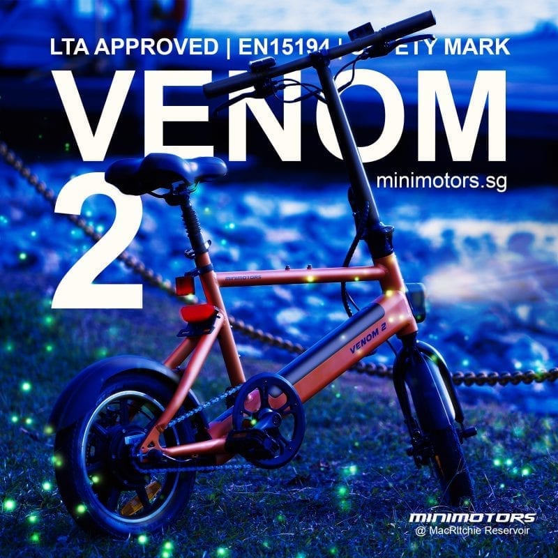 Venom 2 LTA Approved Electric Bike