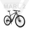Marl 2 Carbon Fiber Mountain Bike (Grey Black)