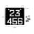 LTA Compliant Waterproof Crystal Acrylic Number Plate for Ebike/Electric bicycle/PAB