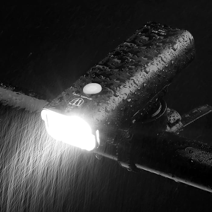 Rockbros Aluminum Waterproof Bicycle LED Front Light V9C-400BK