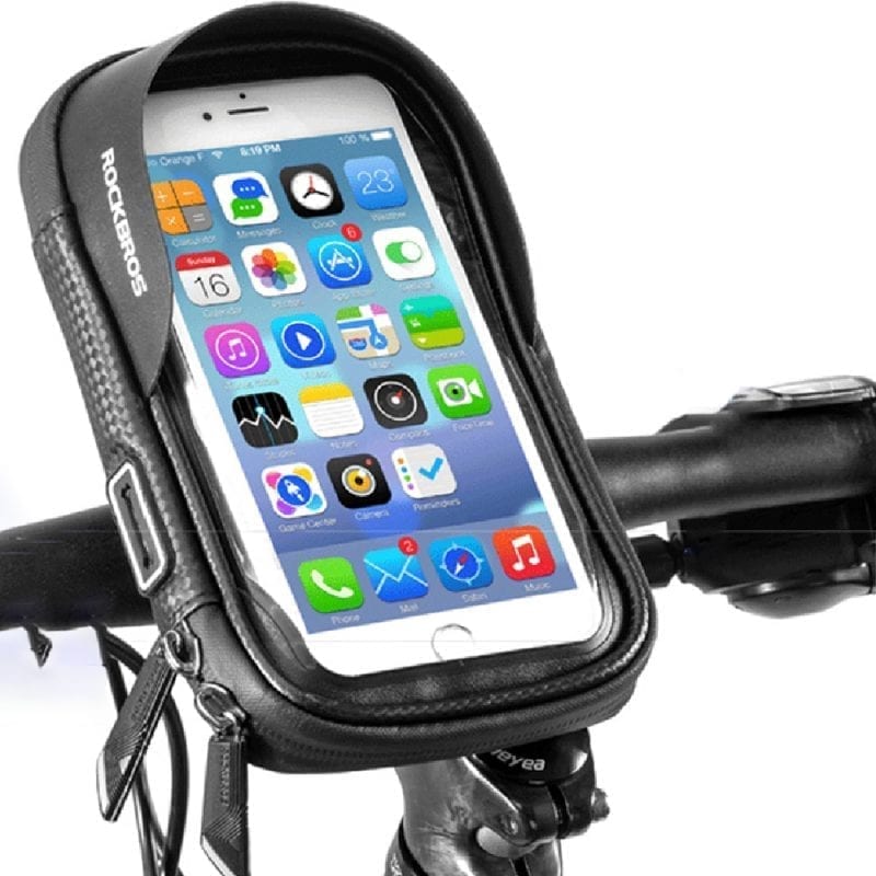 bike phone mount bag