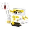 BIKEIN EZ Bicycle Hydraulic Disc Brake Mineral Oil Bleed Kit for SHIMANO&TEKTRO(MSG)(upgraded kit with oil)