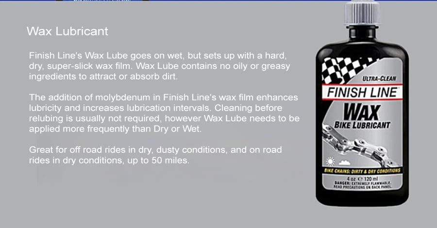 Finish Line Bicycle Chain Lube page6
