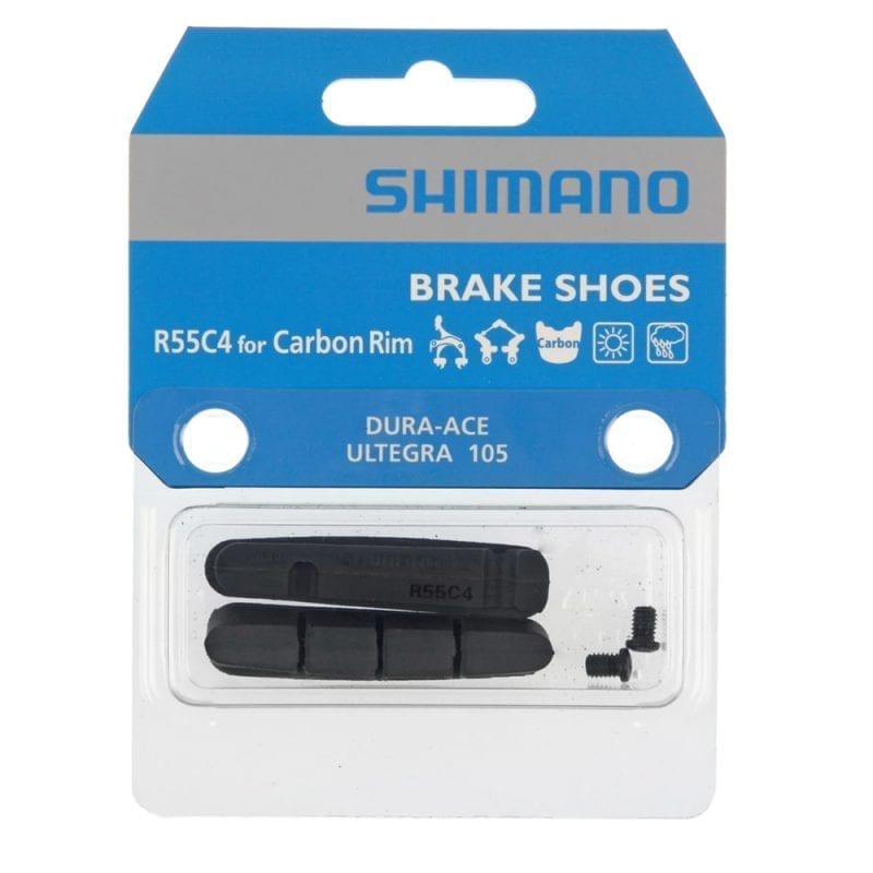 Shimano Duraace/Ultegra 105 Brake Shoes R55C4 for Carbon Rim