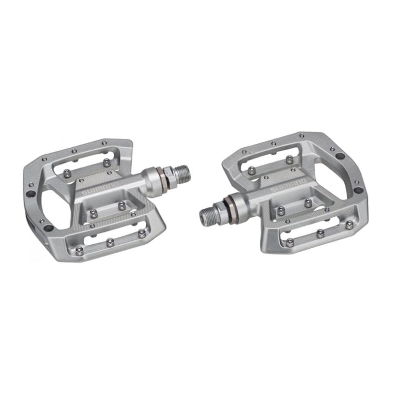 Shimano GR500 Flat Pedals(Silver)(MSG)