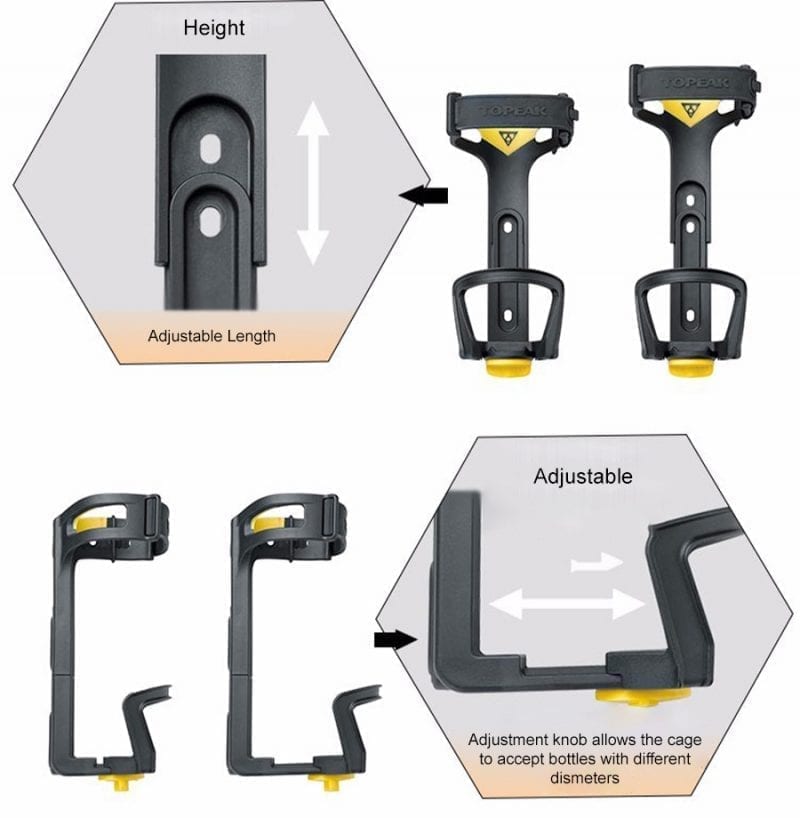 Topeak Modula Java Bottle Holder Cage TMD07B - Minimotors SG