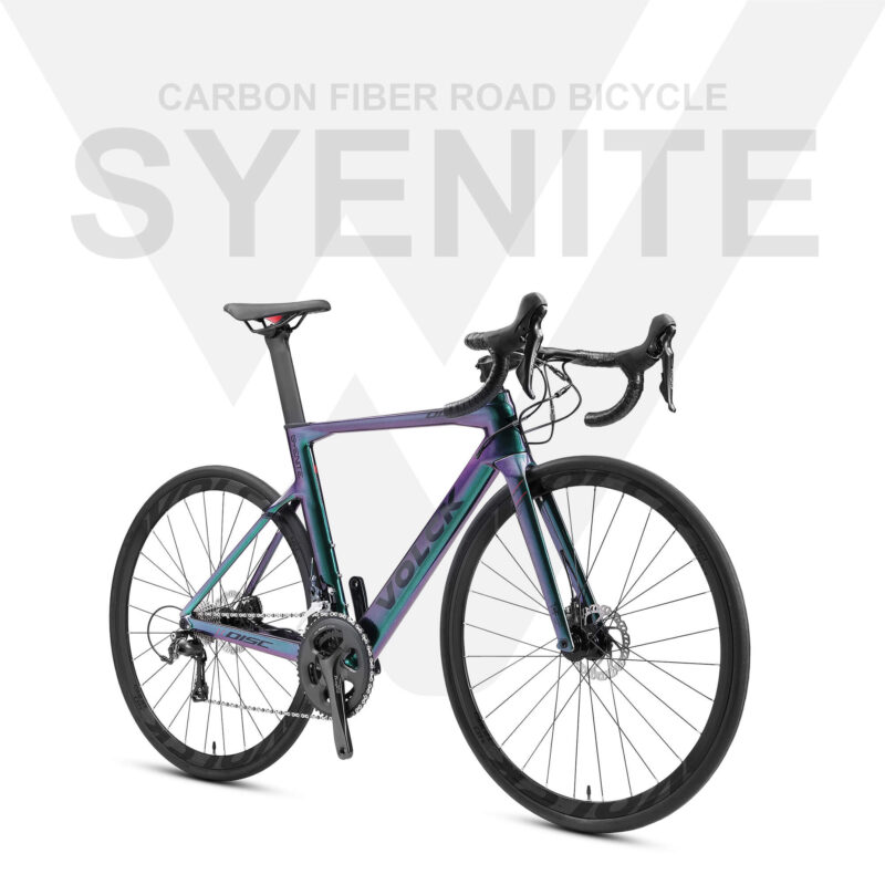 Volck Syenite Carbon Fiber Road Bike - Glossy Chameleon