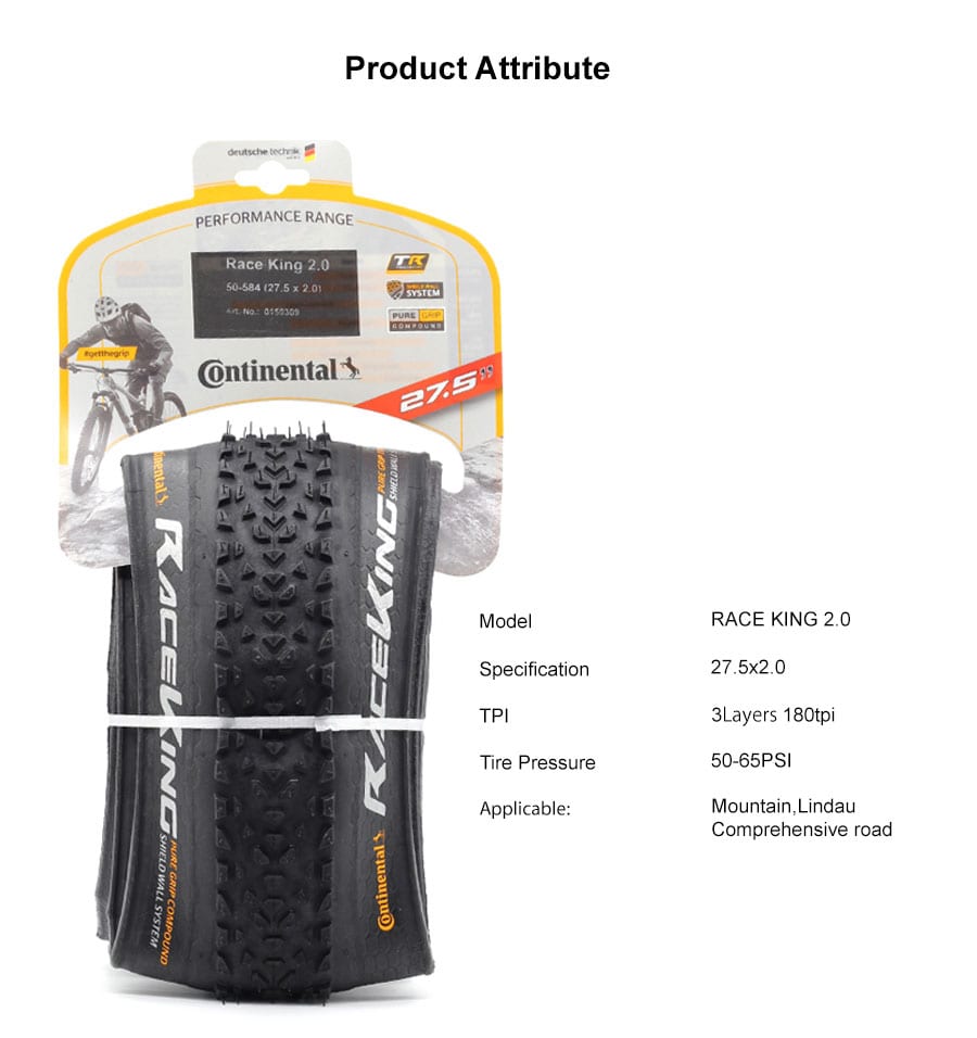 Continental Race King Tires 27.5 x 2.0 x1 p2