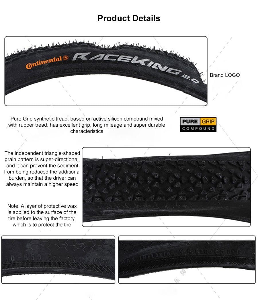 Continental Race King Tires 27.5 x 2.0 x1 p3