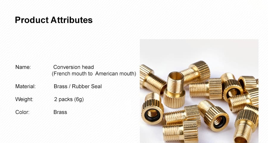 Conversion Head (French to American Inflatable Nozzle) P2