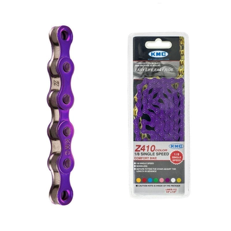 KMC Z410 1_8 Single Speed Chain(purple)