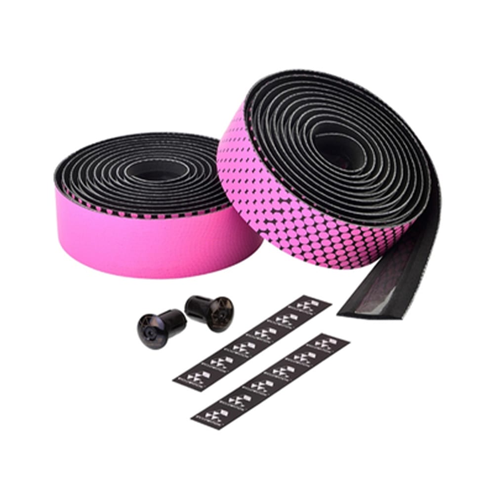 pink handlebar grips