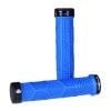 FIFTY-FIFTY MTB _ Foldable Bicycle Dual Lock-On Anti-Skid Handlebar Grips (blue)