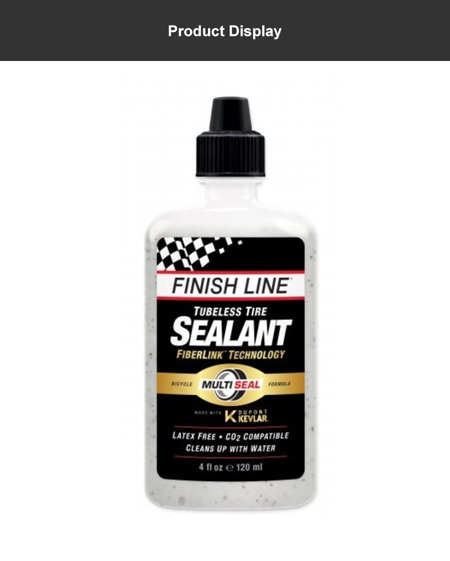 Finish Line Bicycle Tubeless Tire Sealant p4