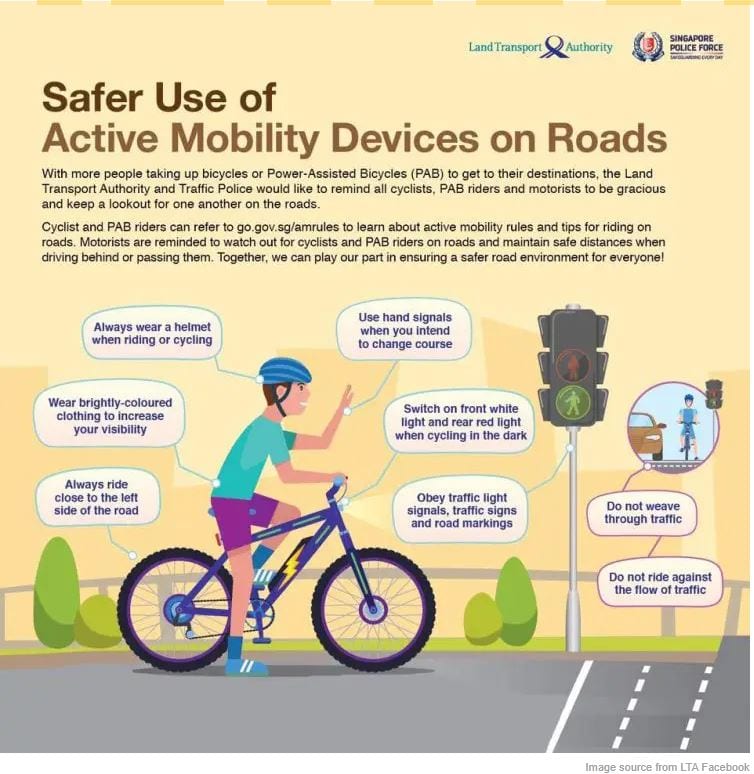 Mobility Devices Rules on road - E-bike