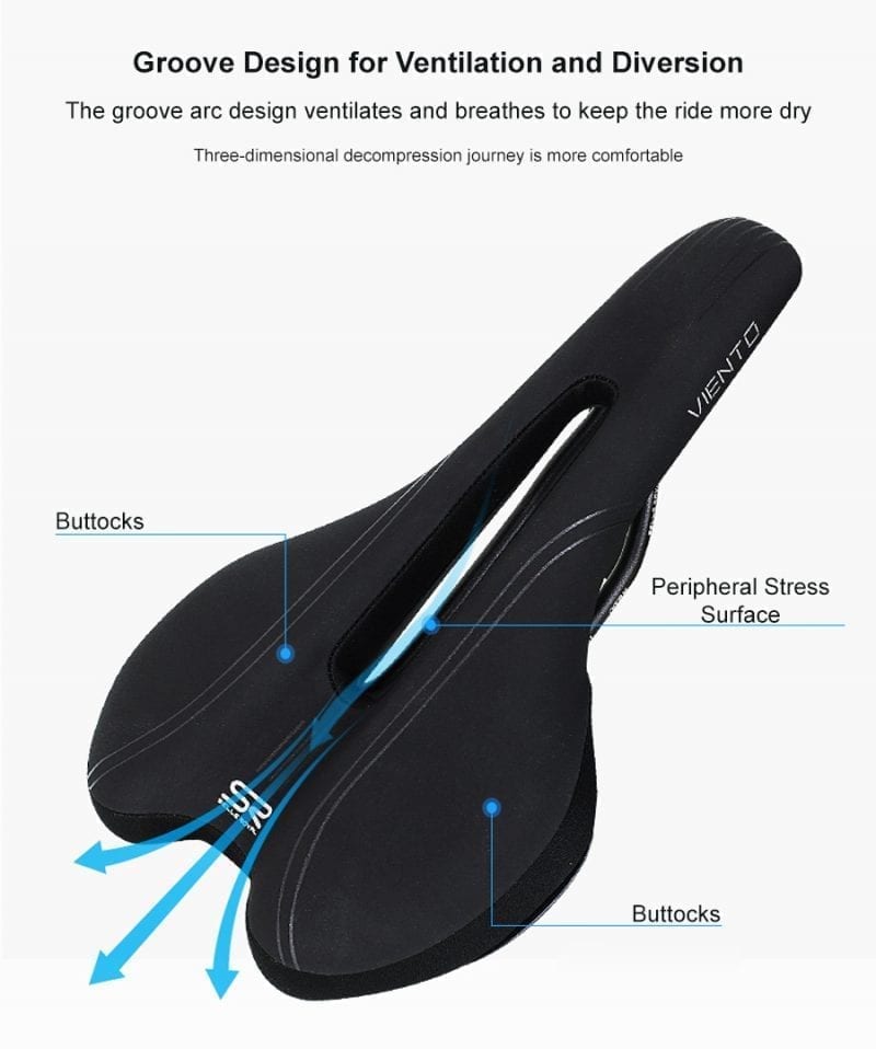 Selle Royal Viento Series Bicycle Saddle | Hollow Breathable Soft ...