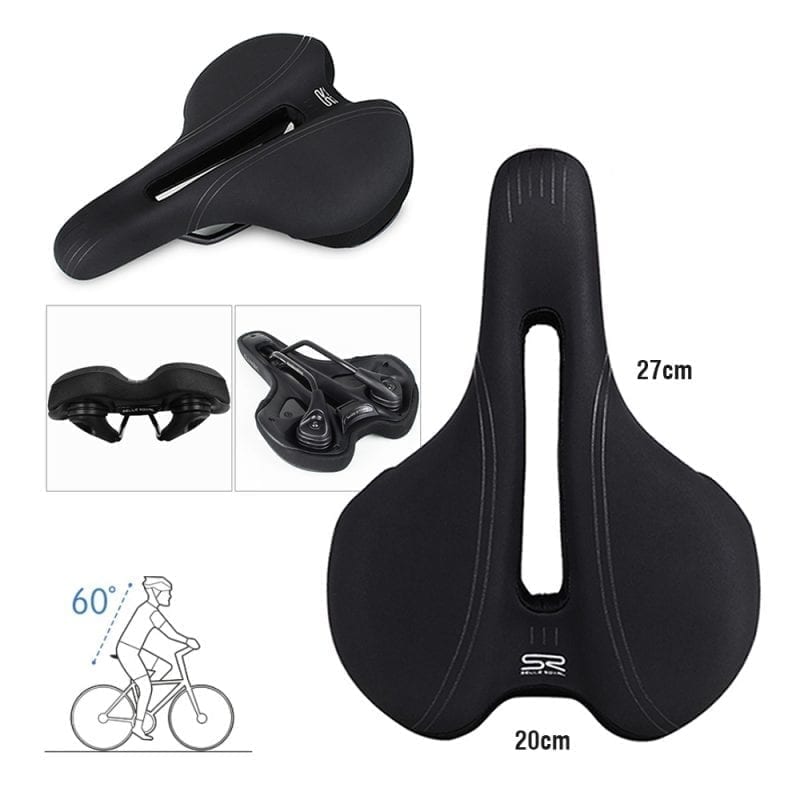 Selle Royal Viento Series Bicycle Saddle | Hollow Breathable Soft Silicone Elastic Best Memory Foam