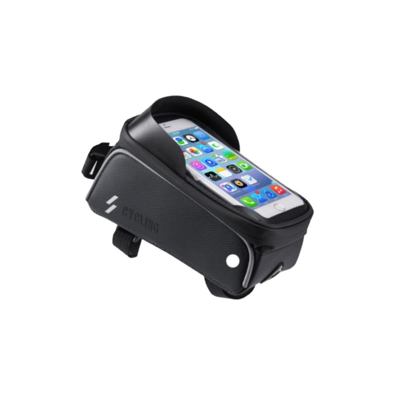 Road Bike MTB Bicycle Frame Waterproof Hand Phone Multifunctional Bag SZ-017-1 (1L)
