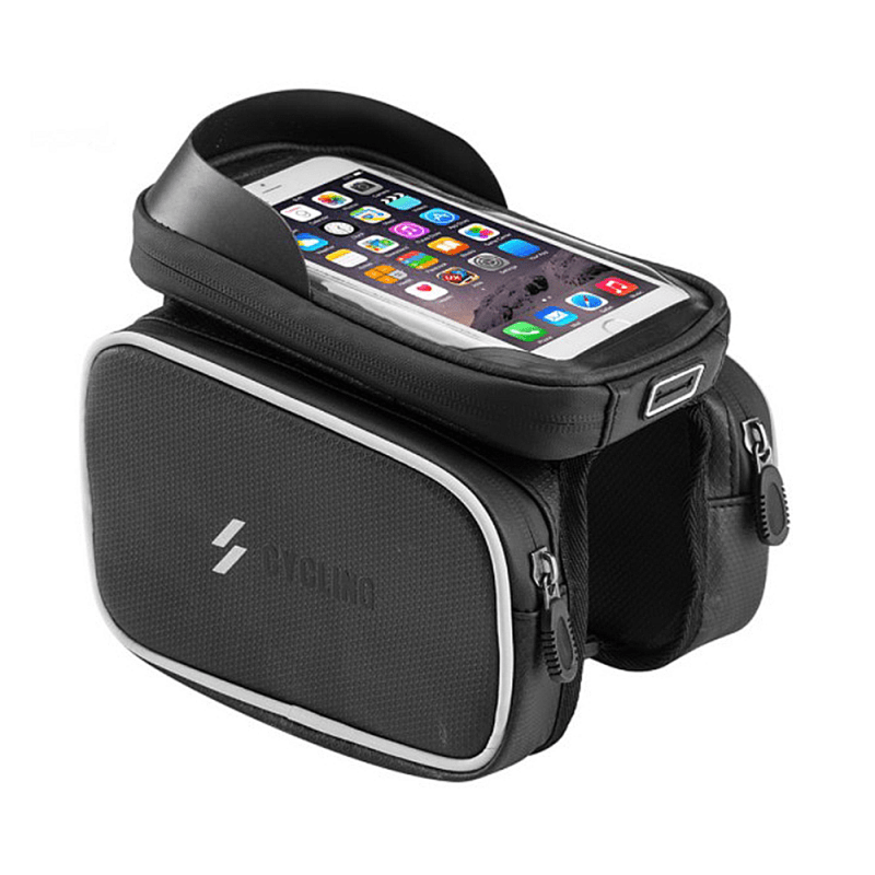 Rockbros Road Bike Mountain Bicycle Cycling Frame Waterproof Handphone Multifunction Bag ZH2009 [1L]