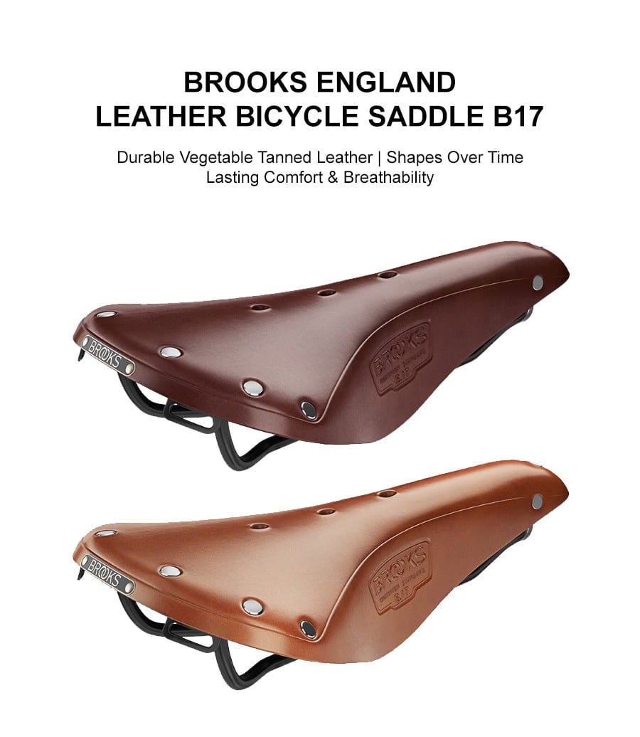 Brooks England Leather Bicycle Saddle B17 (1)
