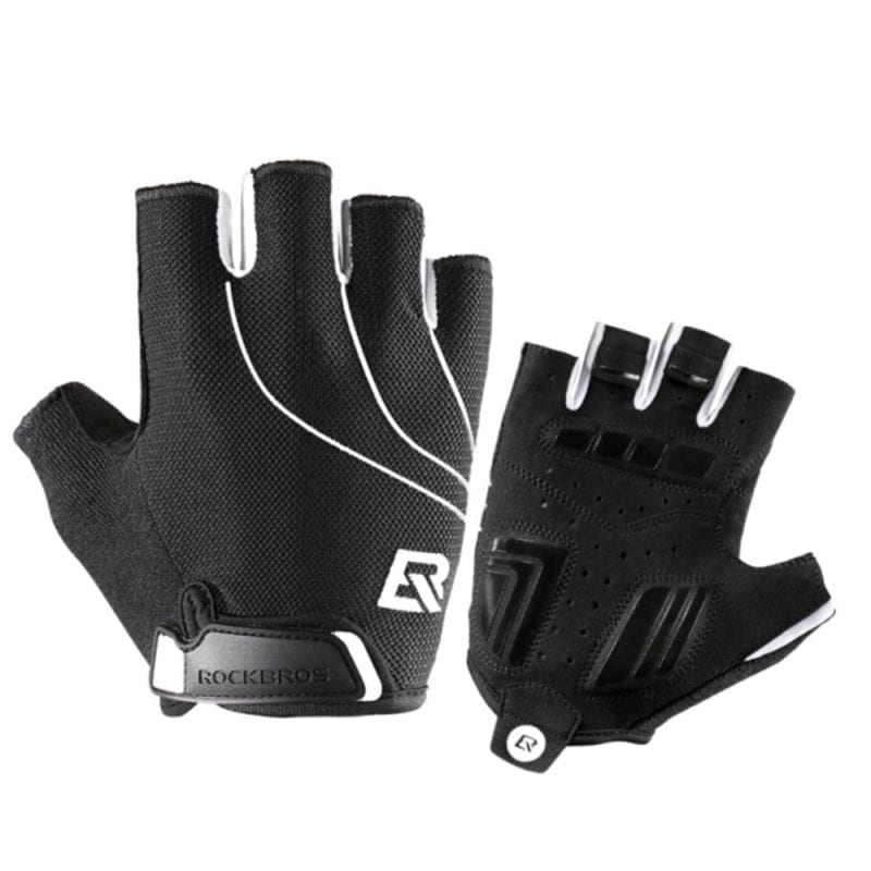 Rockbros MTB Great Bicycle Breathable Gloves S107 Half Finger