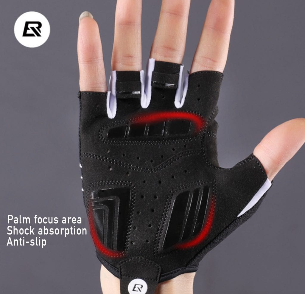 Rockbros MTB Great Bicycle Breathable Gloves S107 Half Finger