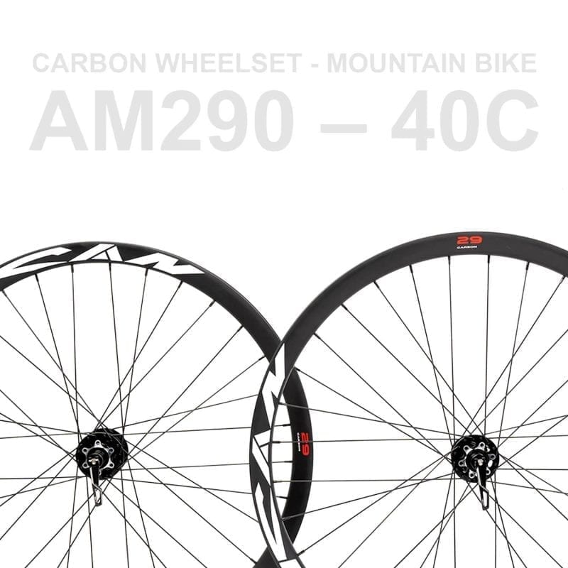 ICAN AM290-40C Carbon Clincher Wheelset