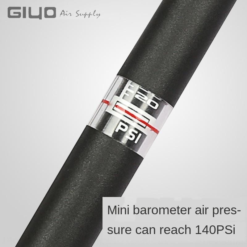 Giyo Bicycle Tire Pump Mini Portable 140PSI GM64 Great High Pressure Mountain Bike Inflator