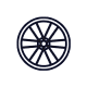 ICAN carbon fiber rim icon