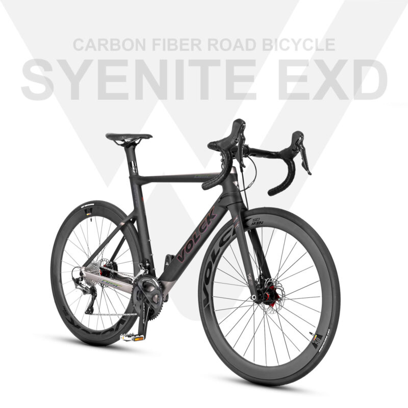 Volck Syenite EXD Full Carbon Fiber Road Bike | Shimano Ultegra R8000 | Hydraulic Disc Brake  | Free Shipping & Assemble | 5 Years Warranty