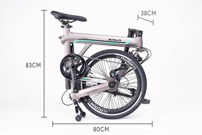 SAVA Z3 Single Arm Carbon Folding Bike