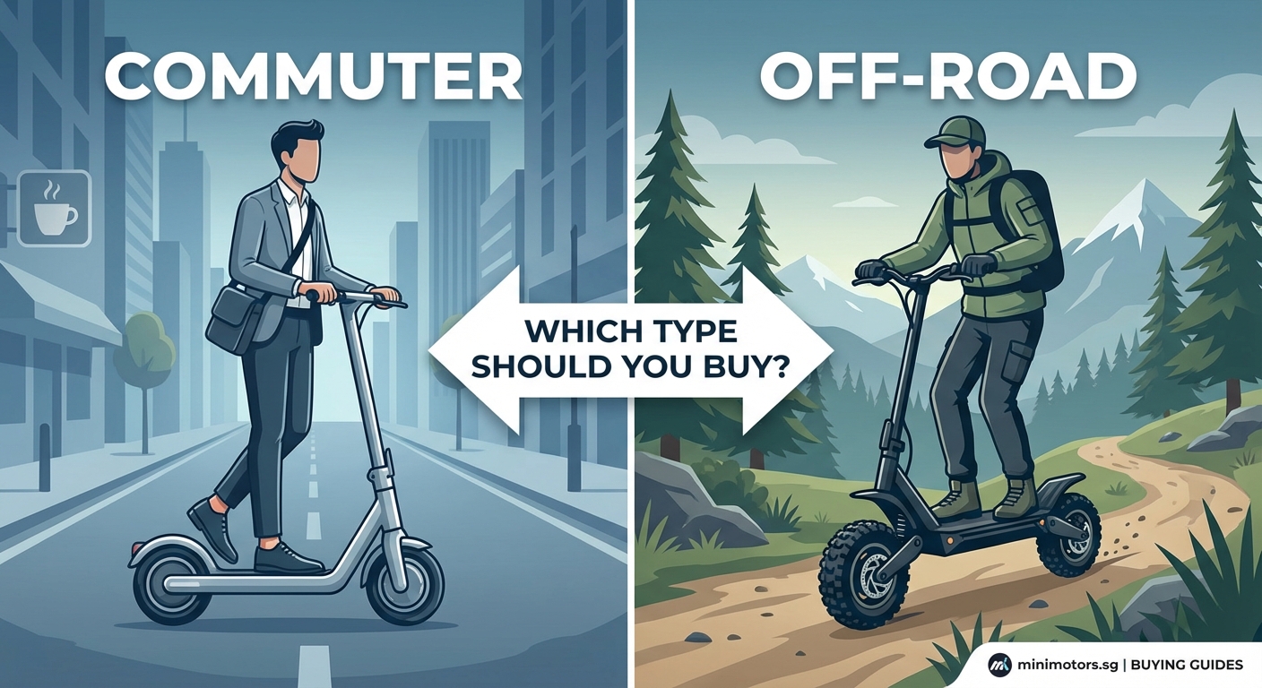 Commuter vs Off-Road E-Scooters: Which Type Should You Buy? - Illustration 4