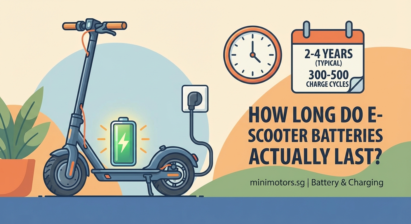 How Long Do E-Scooter Batteries Actually Last? - Illustration 1