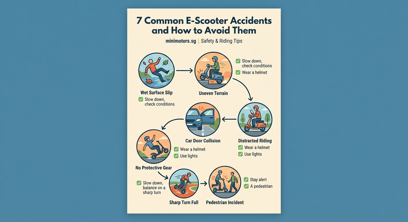 7 Common E-Scooter Accidents and How to Avoid Them - Illustration 1