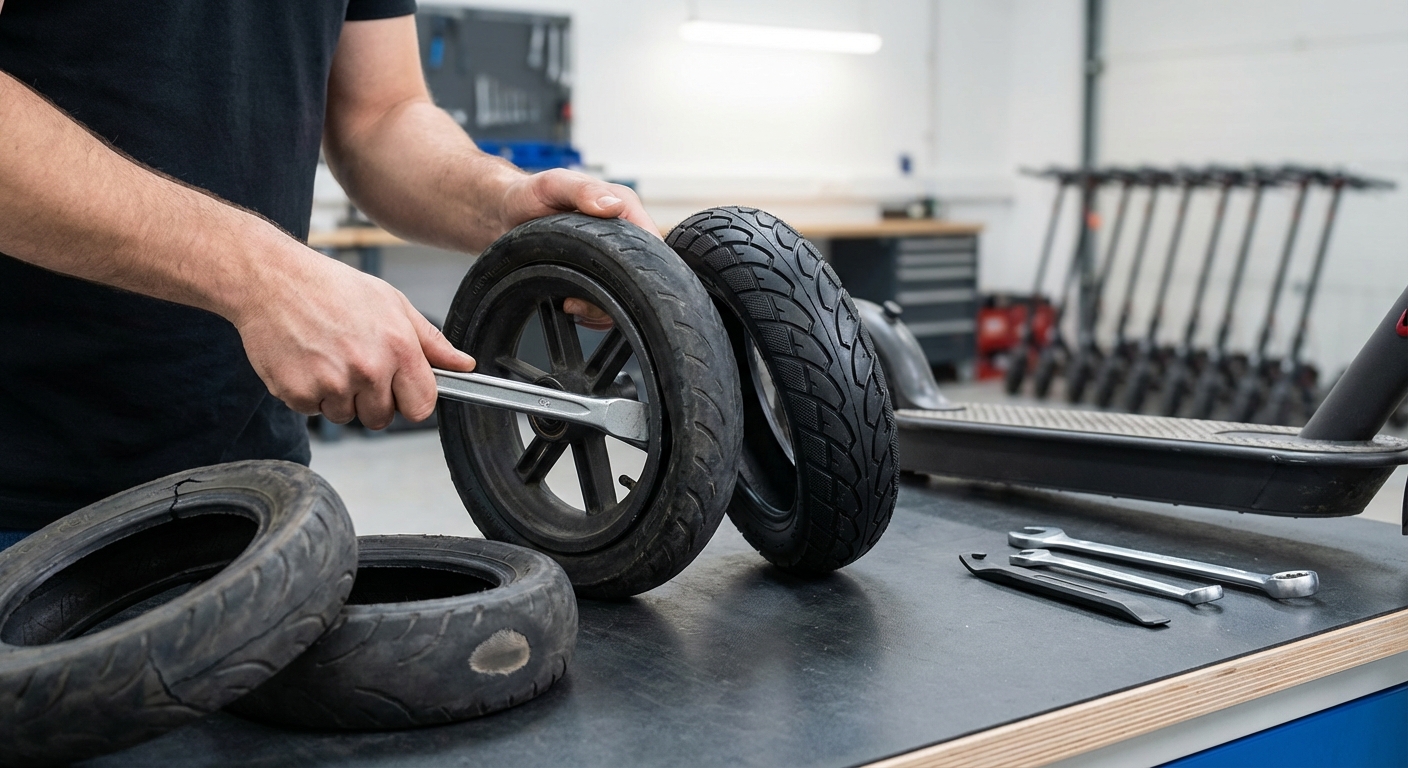 5 Signs Your E-Scooter Tires Need Replacement (And How to Change Them)