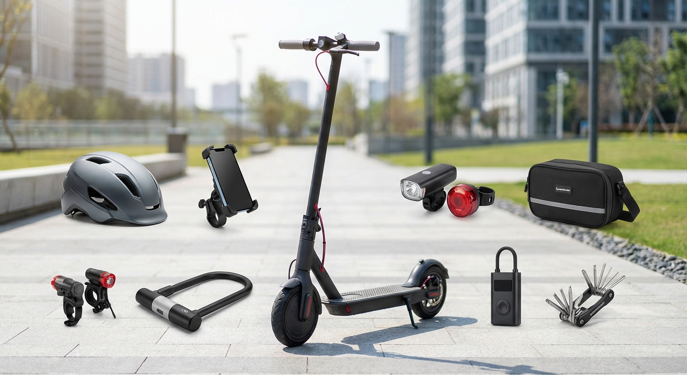 7 Must-Have Accessories Every E-Scooter Commuter Should Own