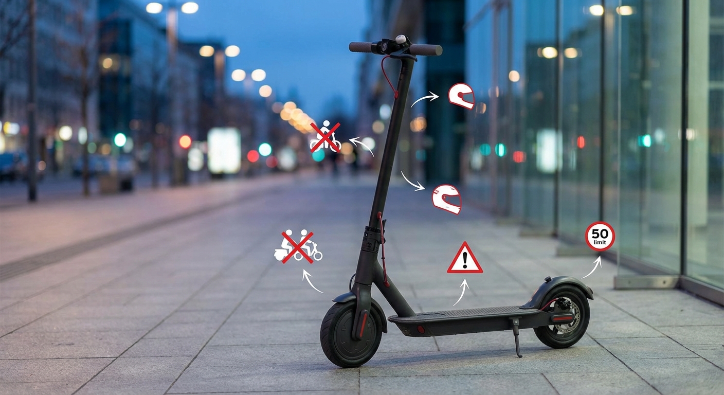 7 Things That Are Illegal on Your E-Scooter (That You're Probably Doing)