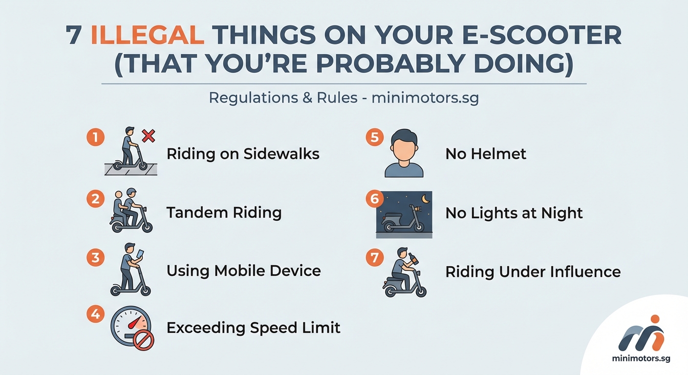 7 Things That Are Illegal on Your E-Scooter (That You're Probably Doing) — 4