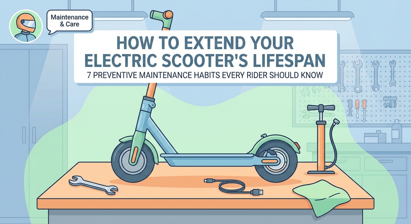 How to Extend Your Electric Scooter's Lifespan: 7 Preventive Maintenance Habits Every Rider Should Know — image 2