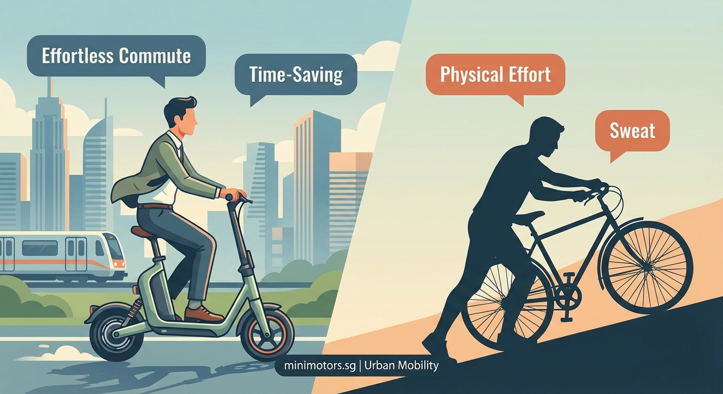 Why E-Scooters Are Replacing Bikes as the Preferred Urban Commute Option - Illustration 2