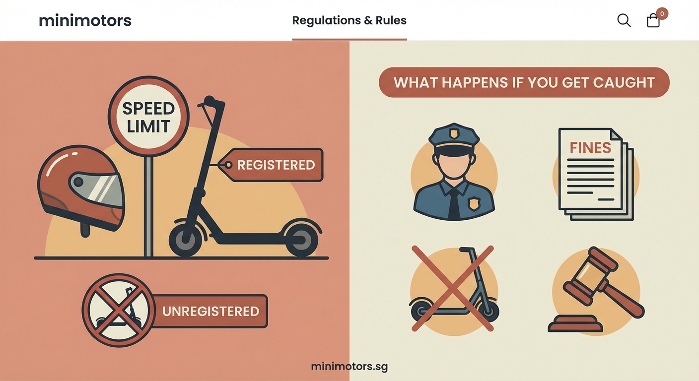 What Happens If You Get Caught Riding an Unregistered E-Scooter? - Illustration 2