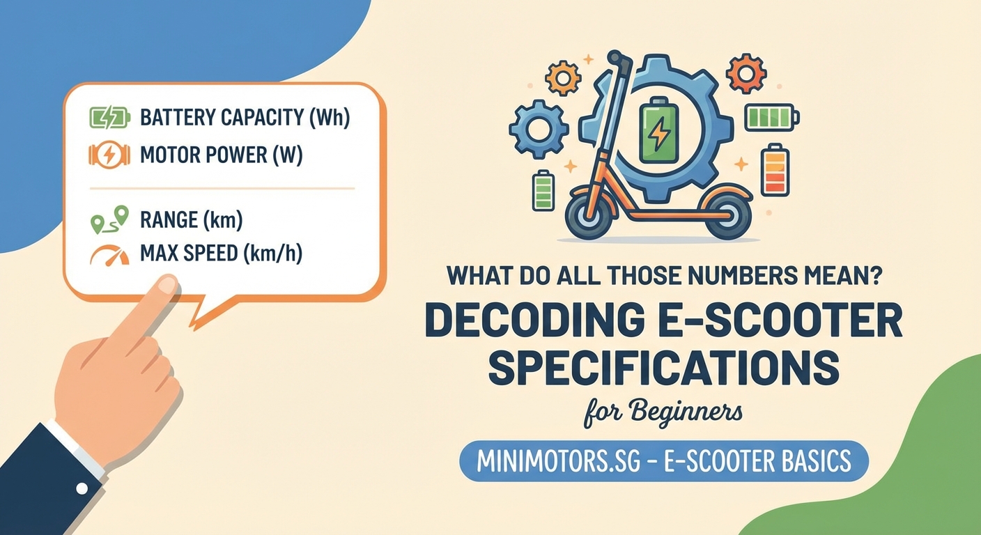 What Do All Those Numbers Mean? Decoding E-Scooter Specifications for Beginners - Illustration 2