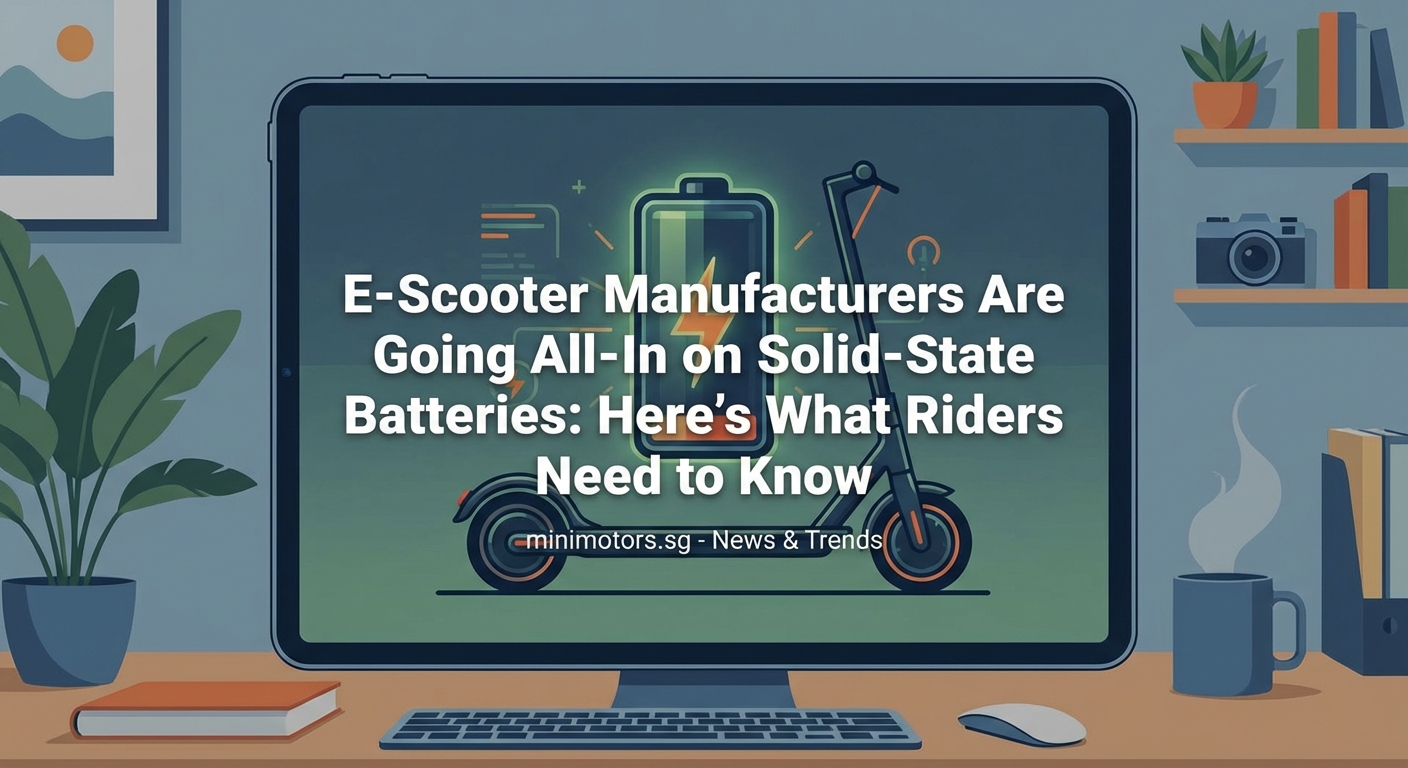 E-Scooter Manufacturers Are Going All-In on Solid-State Batteries: Here's What Riders Need to Know - Illustration 1