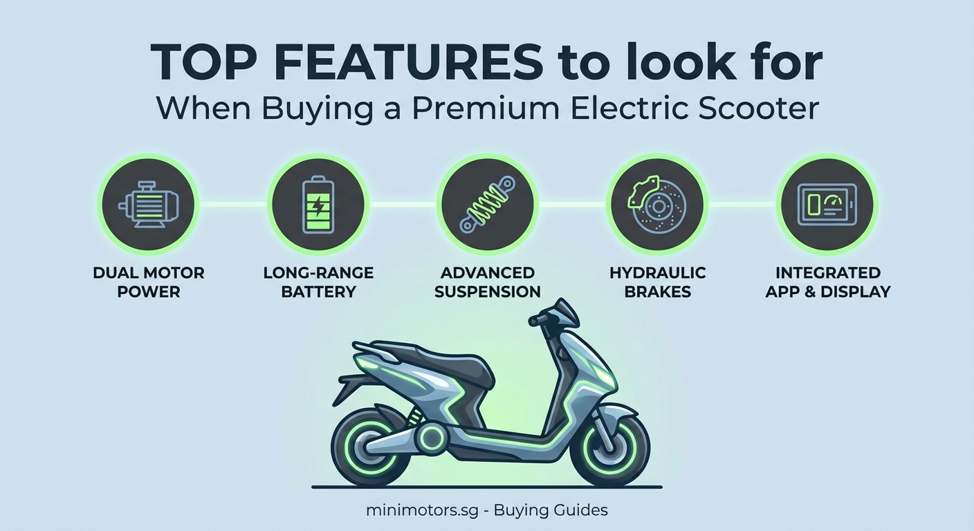 Top Features to Look for When Buying a Premium Electric Scooter - Illustration 1