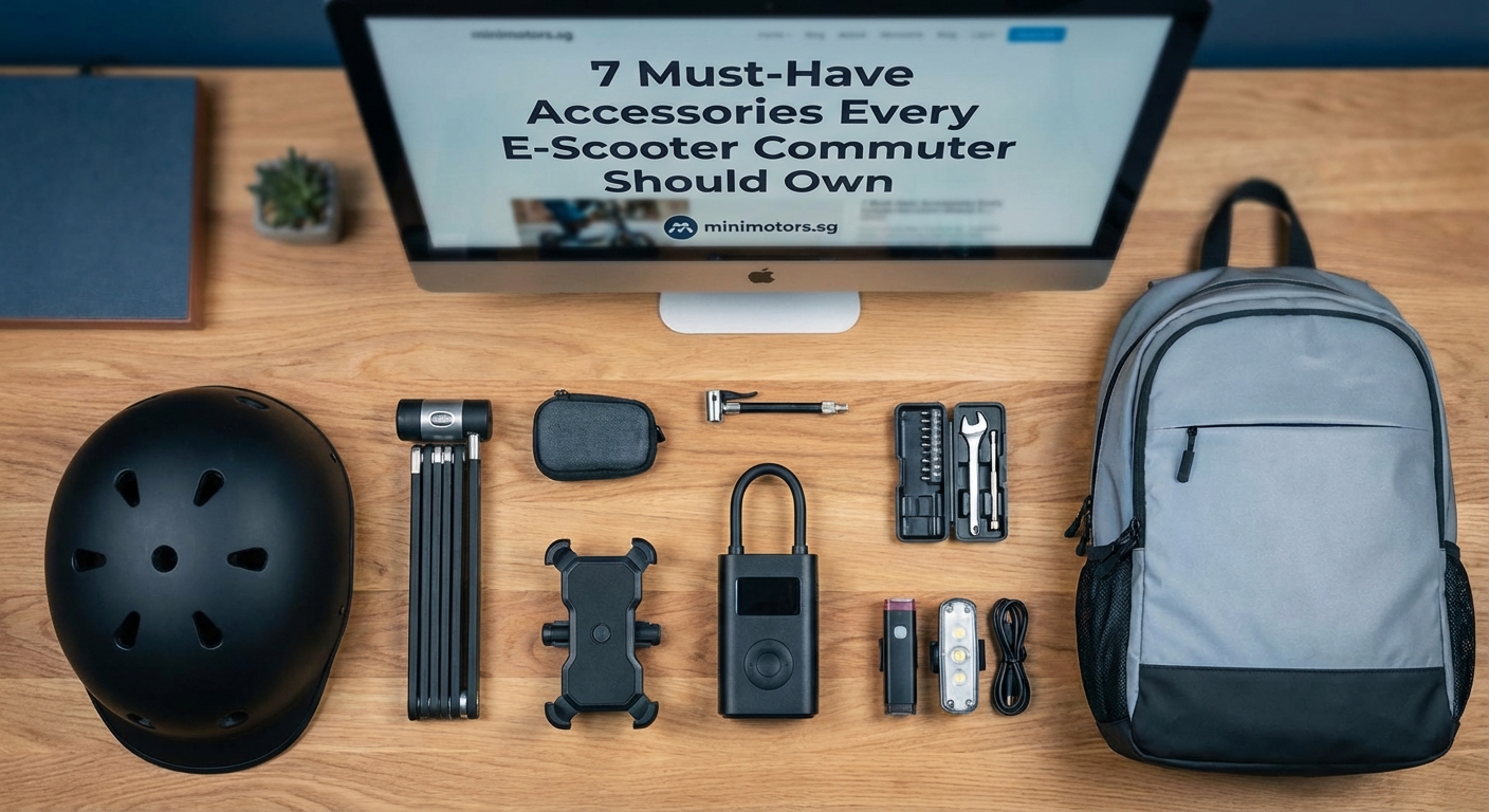 7 Must-Have Accessories Every E-Scooter Commuter Should Own - Illustration 2