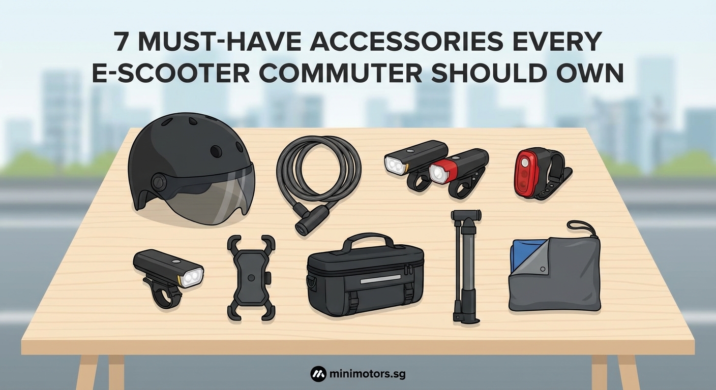 7 Must-Have Accessories Every E-Scooter Commuter Should Own - Illustration 4