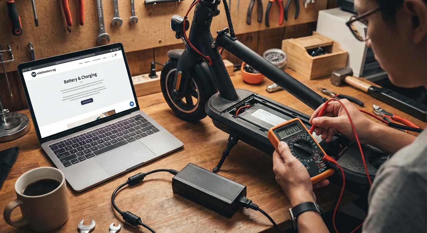 What to Do When Your E-Scooter Battery Won't Hold a Charge - Illustration 2