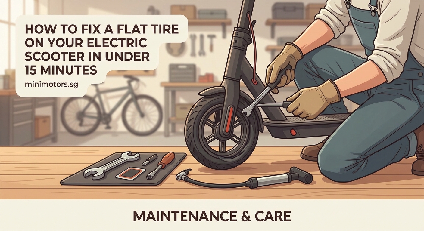 How to Fix a Flat Tire on Your Electric Scooter in Under 15 Minutes - Illustration 2