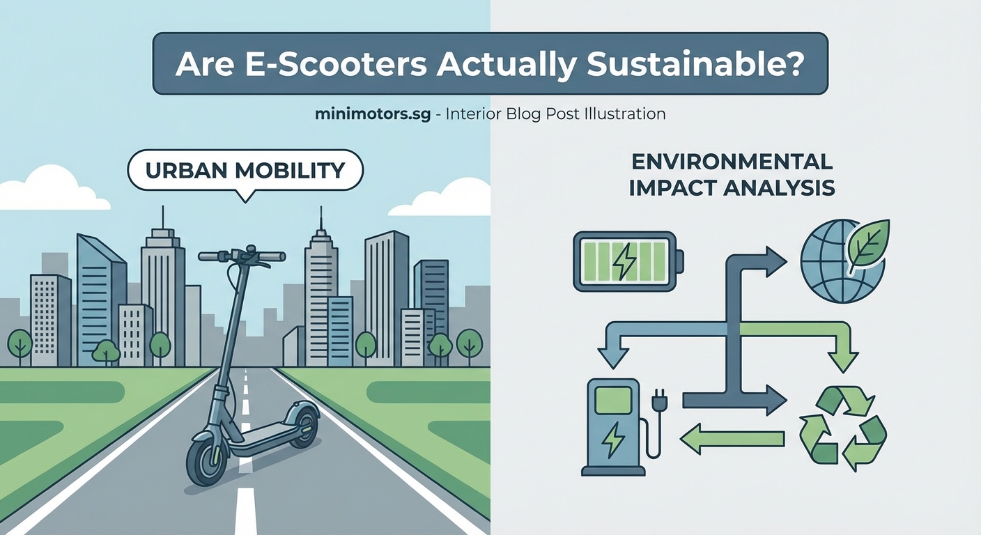 Are E-Scooters Actually Sustainable? Environmental Impact Analysis - Illustration 1